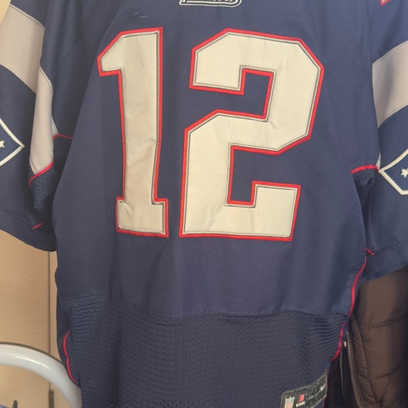 Authentic “ON FIELD” Tom Brady New England Patriots Jersey Size 44 - Picture 4 of 5